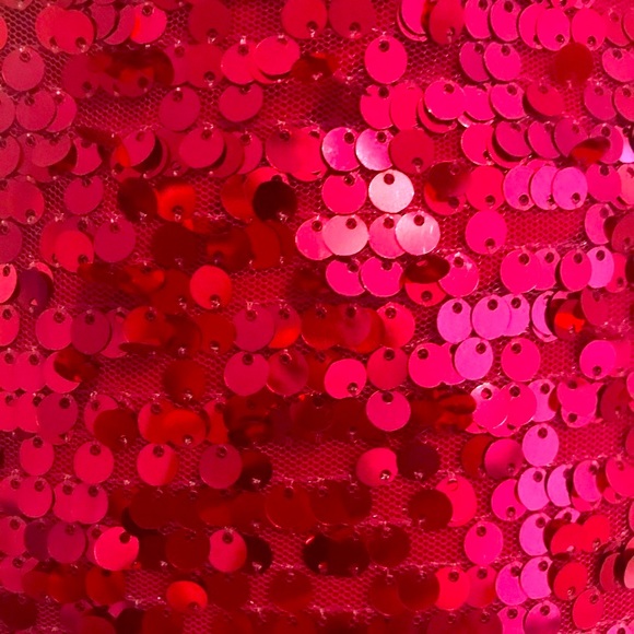 Lulus hot pink sequins dress Small - Picture 6 of 7